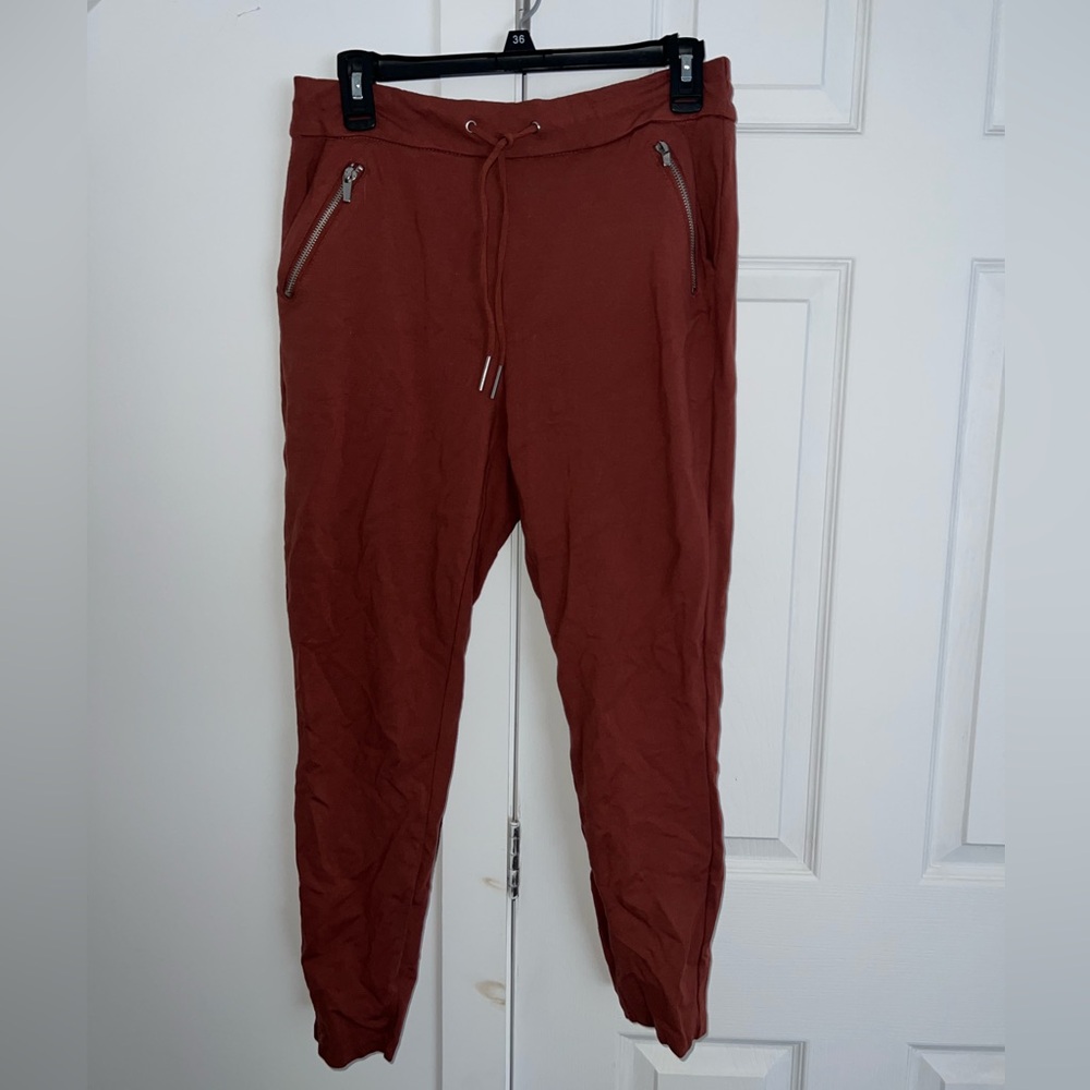 Joggers, reddish orange, one fashion by VERO MODA